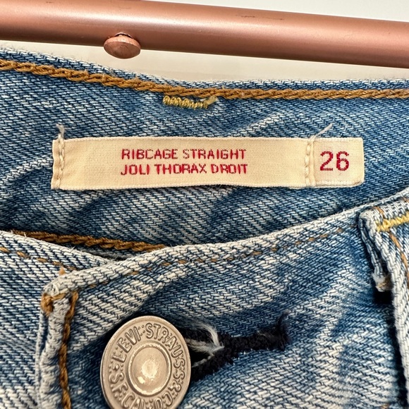 LEVI’S Ribcage Straight size 26 - Picture 5 of 10